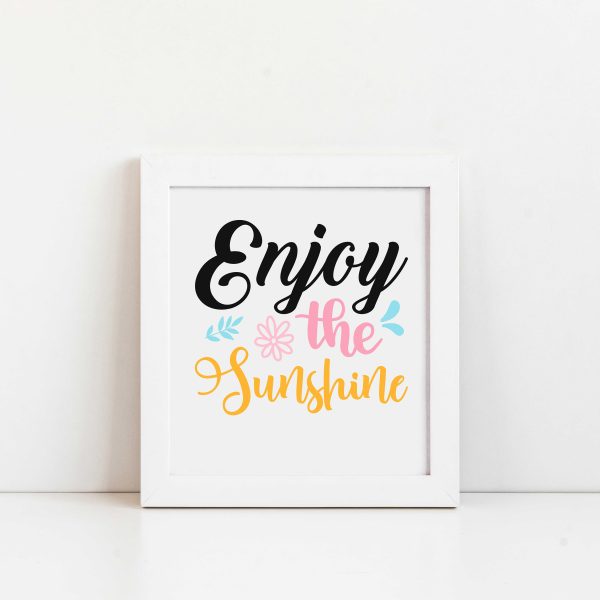 Enjoy The Sunshine  Graphic Cheap