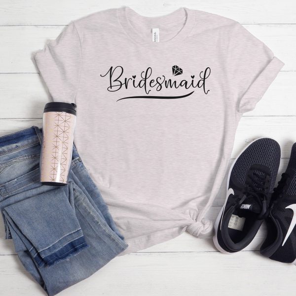 Bridesmaid  With Diamond Graphic Discount