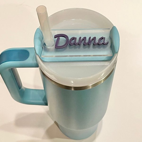 Customizable Stanley Cup Name Topper 20 30 oz Supply