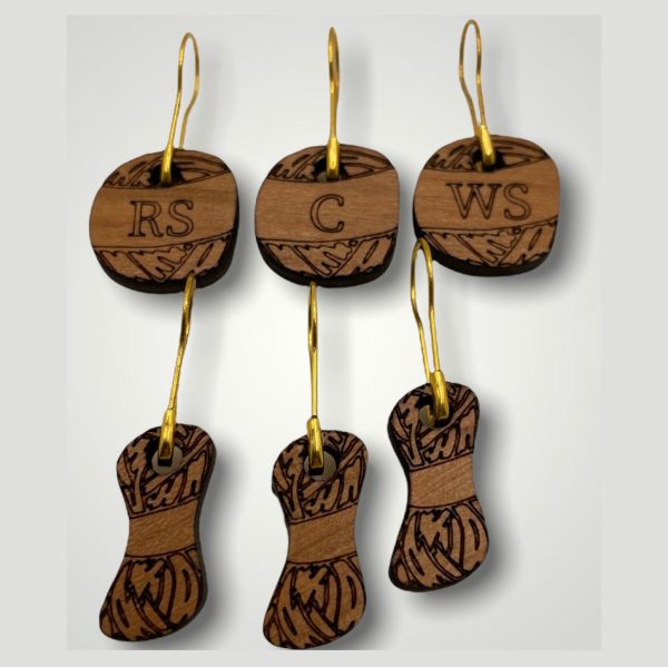 6 Piece Yarn Stitch Markers Set Online Hot Sale