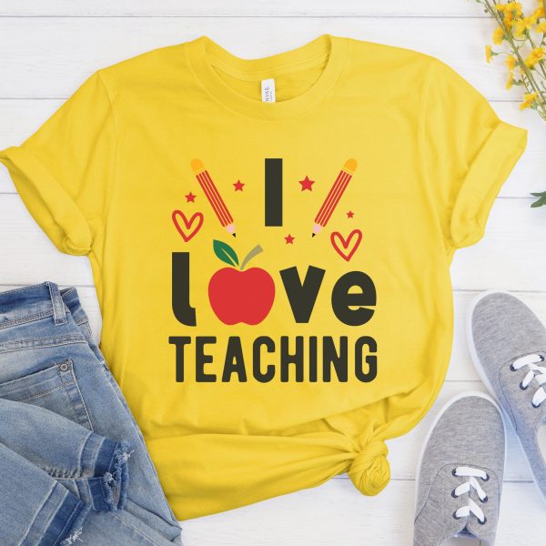 I Love Teaching  Graphic Discount