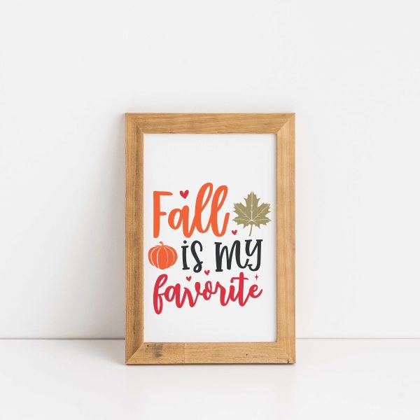 Fall Is My Favorite  Graphic Cheap