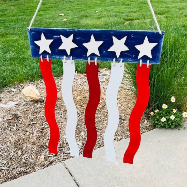 Festive 4th of July Door Decoration For Cheap
