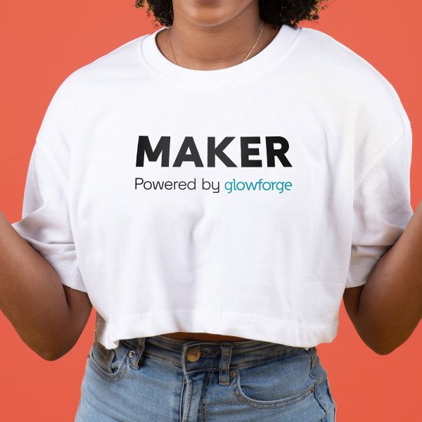 Maker  Glowforge T-shirt Graphic Cheap