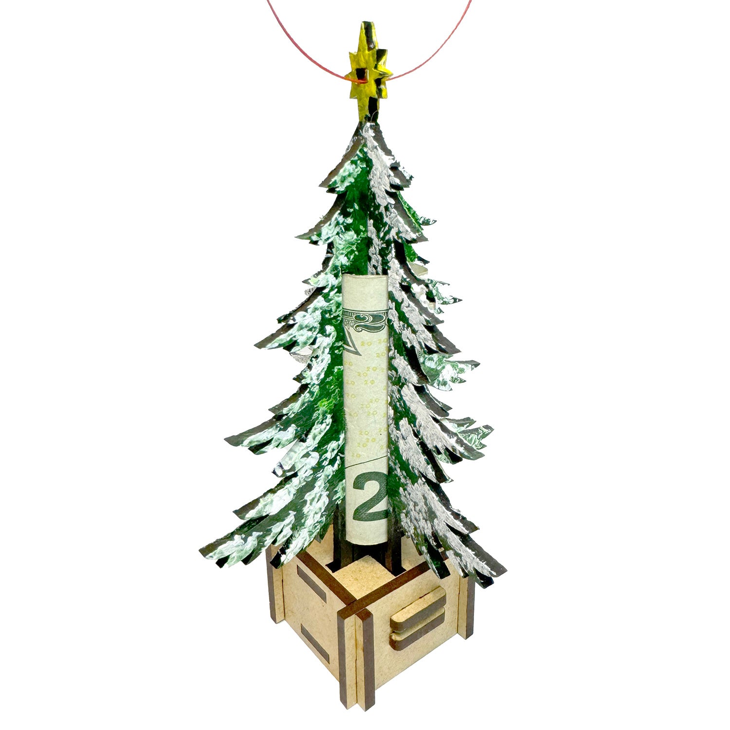 Christmas Tree Money Puzzle in Medium Proofgrade For Discount