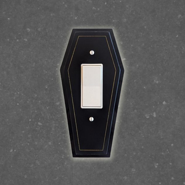 Coffin Rocker Light Switch Plate Cover - Halloween Home Decor Hot on Sale