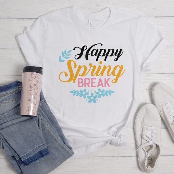 Happy Spring Break  Graphic Hot on Sale