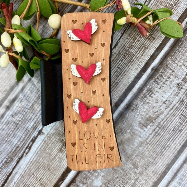 Love is in the Air Flying Hearts Hair Clip For Cheap