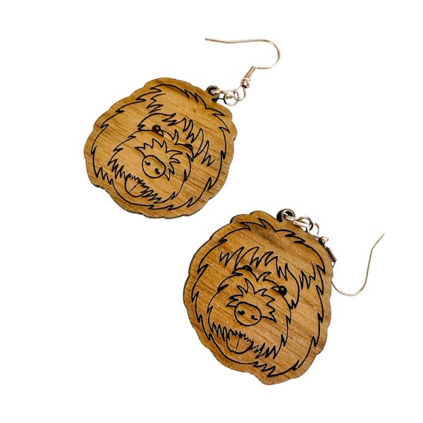 Engraved Dog Breed Earrings - Sheepdog Supply