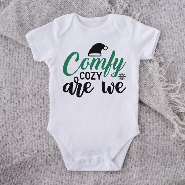 Comfy Cozy Are We  Graphic Discount