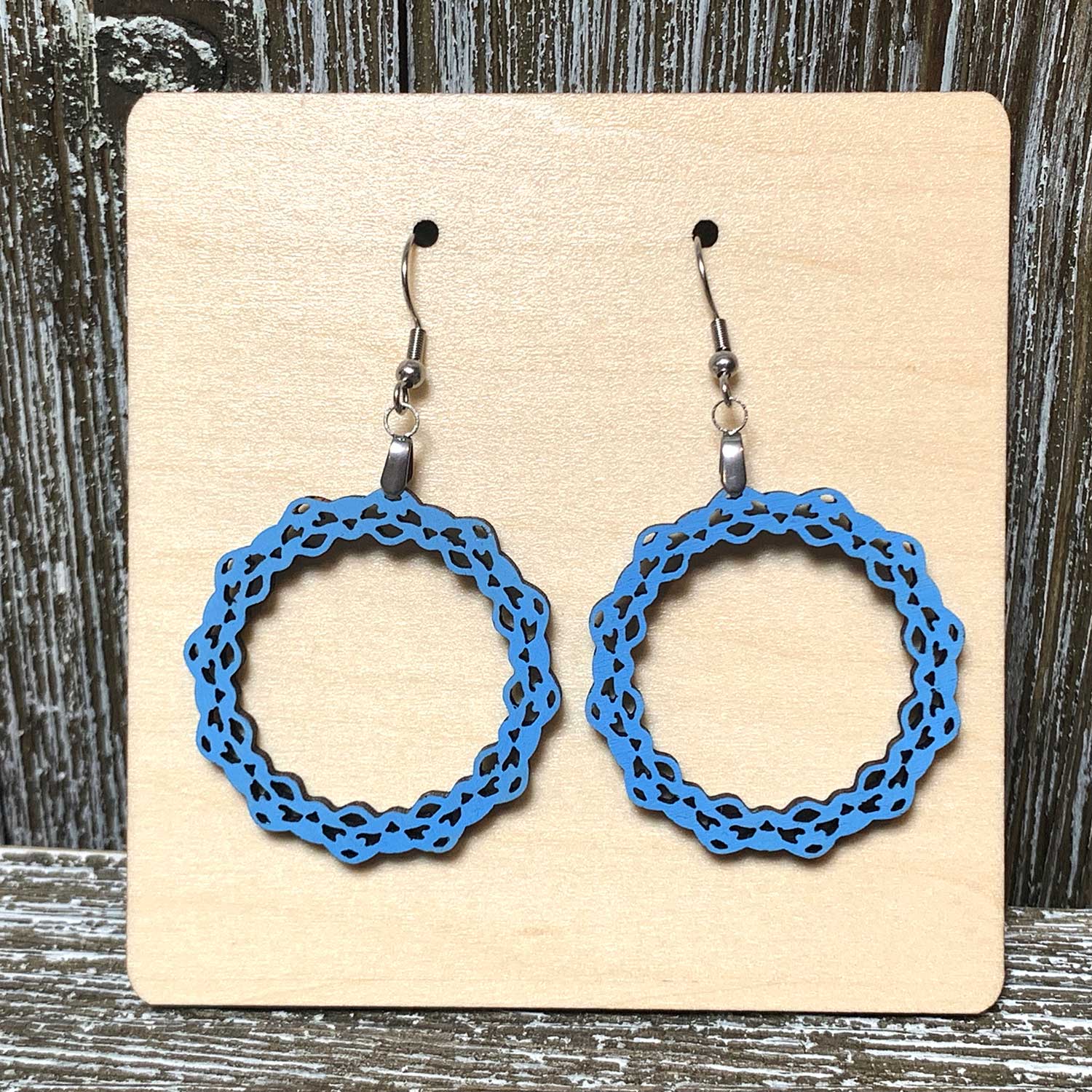 Lace Hoop Earrings Online now