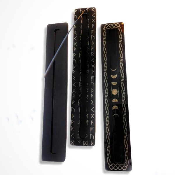 Celtic Moon and Viking Rune Incense Stick Holders or Plain Burner Online Sale - Image 2