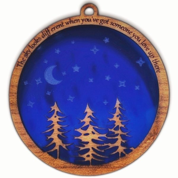 Someone You Love Memorial Night Sky Ornament Hanger Supply