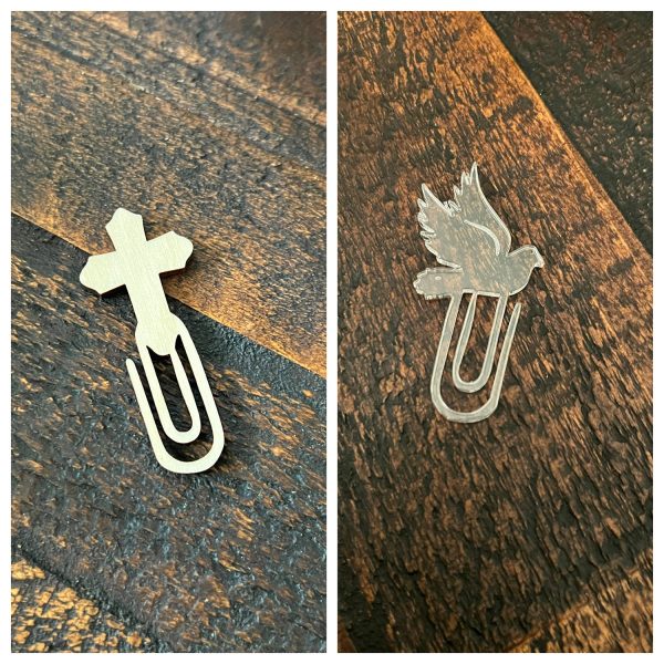 Cross and Bird Paperclips - Scrap Busters Hot on Sale