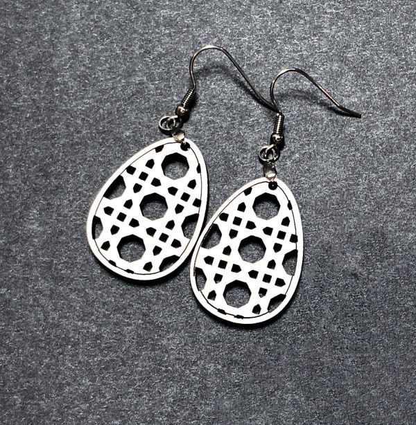 Easter Egg Rattan Earrings Ver. 2 Discount
