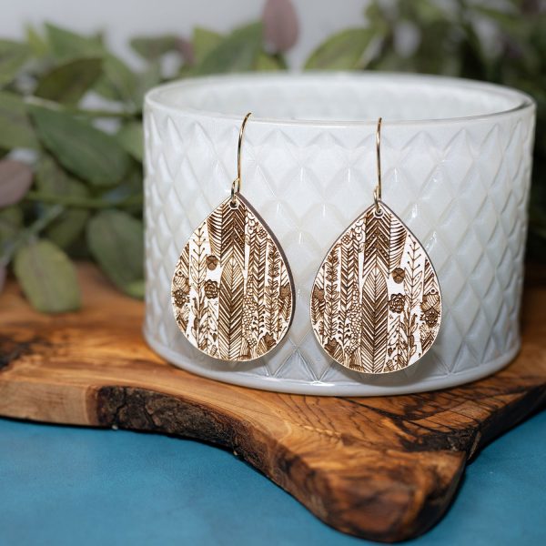 Boho Pattern Dangle Earrings Online