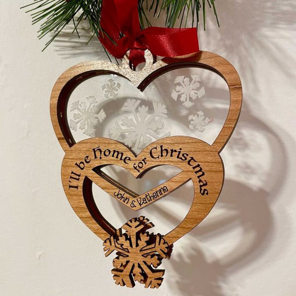 I ll Be Home For Christmas Ornament For Sale