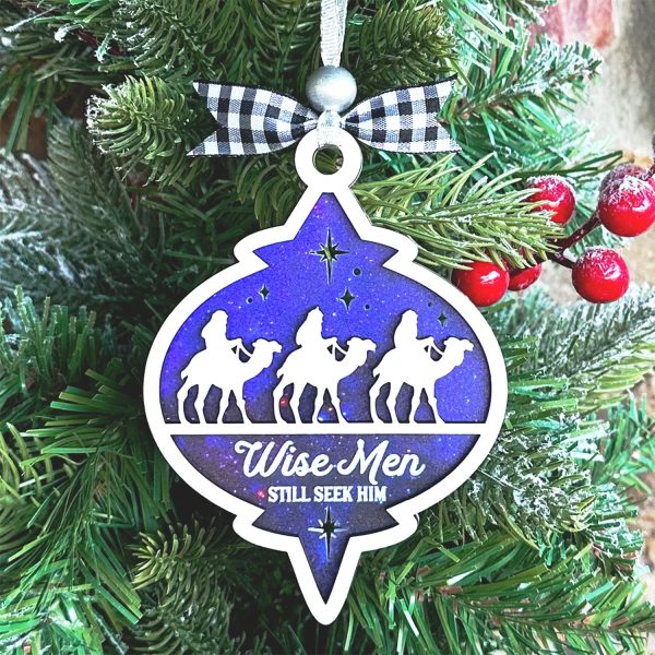 Wise Men Still Seek Him Christmas Ornament For Discount - Image 3