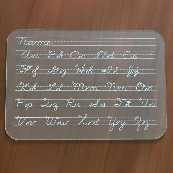Cursive Writing Practice Board Online now
