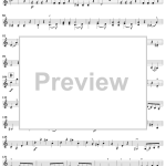 Violin Duet No. 3 in A Minor from  Twelve Easy Duets , Op. 10 - Violin 2 Supply - Image 3