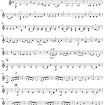 Violin Duet No. 3 in A Minor from  Twelve Easy Duets , Op. 10 - Violin 2 Supply - Image 2