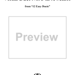 Violin Duet No. 3 in A Minor from  Twelve Easy Duets , Op. 10 - Violin 2 Supply - Image 5