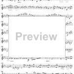 Violin Duet No. 8 in E-flat Major from  Twelve Easy Duets , Op. 10 - Violin 1 For Discount - Image 3