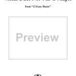 Violin Duet No. 4 in G Major from  Twelve Easy Duets , Op. 10 - Violin 1 on Sale - Image 5