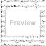 Violin Duet No. 8 in E-flat Major from  Twelve Easy Duets , Op. 10 - Violin 1 For Discount - Image 4